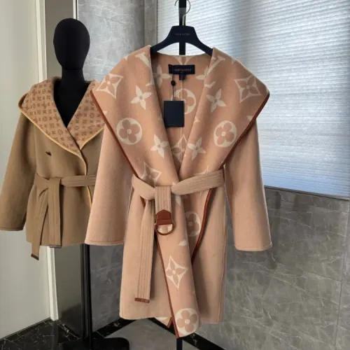 Replica Louis Vuitton LV Coats Long Sleeved For Women #1408560 $406.61 USD for Wholesale