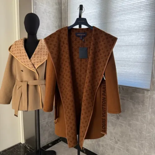 Wholesale Louis Vuitton LV Coats Long Sleeved For Women #1408561 $406.61 USD, Wholesale Quality Replica Louis Vuitton LV Coats