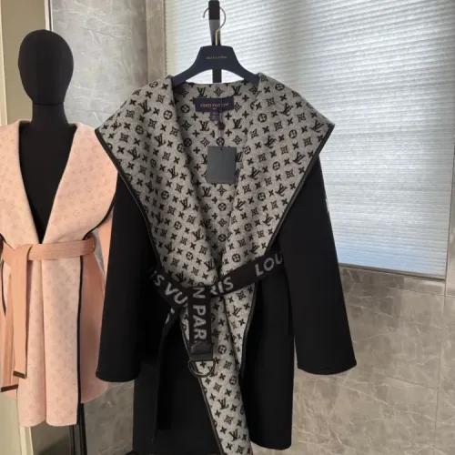 Replica Louis Vuitton LV Coats Long Sleeved For Women #1408562 $406.61 USD for Wholesale