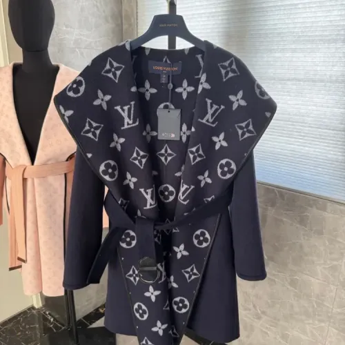Wholesale Louis Vuitton LV Coats Long Sleeved For Women #1408563 $406.61 USD, Wholesale Quality Replica Louis Vuitton LV Coats