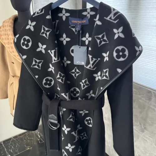 Replica Louis Vuitton LV Coats Long Sleeved For Women #1408564 $406.61 USD for Wholesale