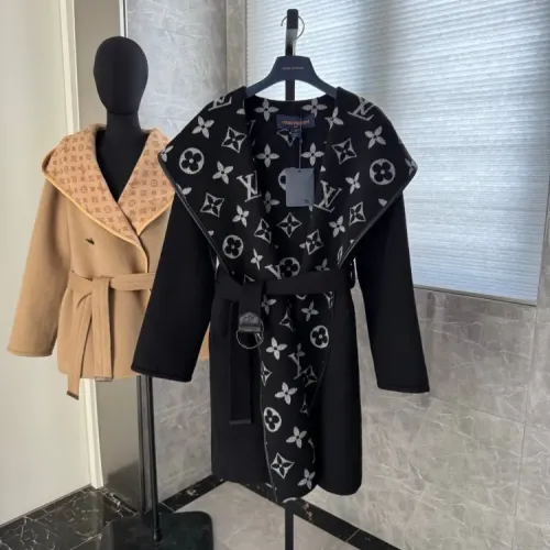 Replica Louis Vuitton LV Coats Long Sleeved For Women #1408564 $406.61 USD for Wholesale