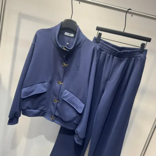 Replica LOEWE Tracksuits Long Sleeved For Women #1408573 $108.00 USD for Wholesale