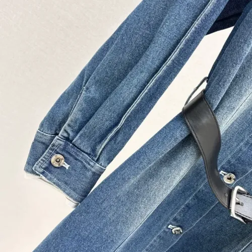 Replica MIU MIU Dresses Long Sleeved For Women #1408579 $98.00 USD for Wholesale