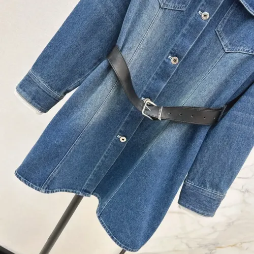 Replica MIU MIU Dresses Long Sleeved For Women #1408579 $98.00 USD for Wholesale