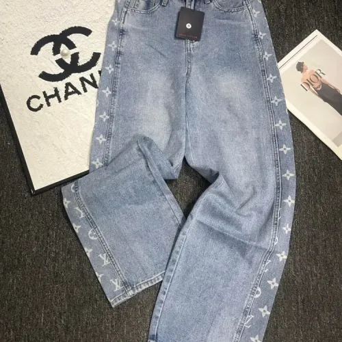 Replica Louis Vuitton LV Jeans For Women #1408607 $72.00 USD for Wholesale