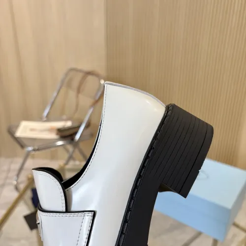 Replica Prada Leather Shoes For Men #1408698 $105.00 USD for Wholesale