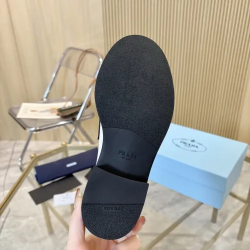 Replica Prada Leather Shoes For Women #1408699 $100.00 USD for Wholesale