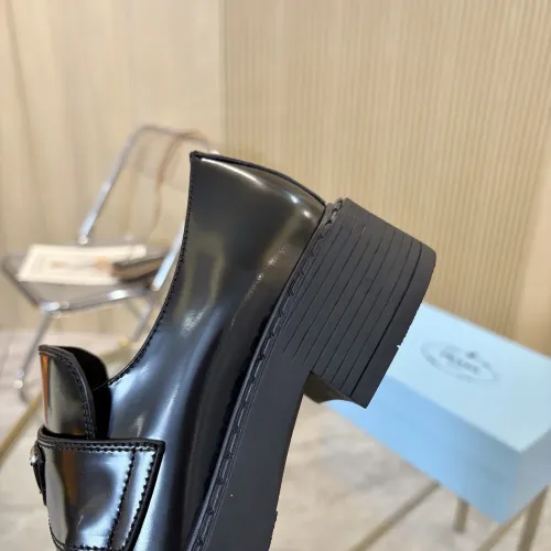 Replica Prada Leather Shoes For Men #1408702 $105.00 USD for Wholesale