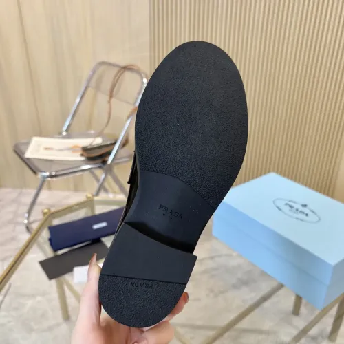 Replica Prada Leather Shoes For Women #1408703 $100.00 USD for Wholesale