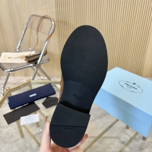 Replica Prada Leather Shoes For Men #1408710 $105.00 USD for Wholesale