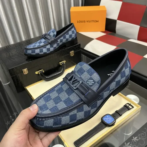 Wholesale Louis Vuitton LV Oxfords Shoes For Men #1408736 $98.00 USD, Wholesale Quality Replica Louis Vuitton LV Oxfords Shoes