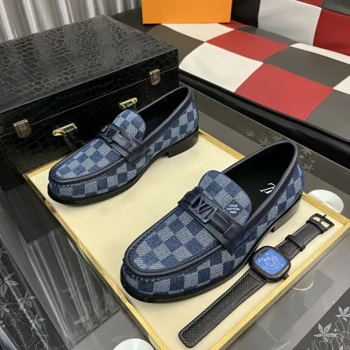 Replica Louis Vuitton LV Oxfords Shoes For Men #1408736 $98.00 USD for Wholesale