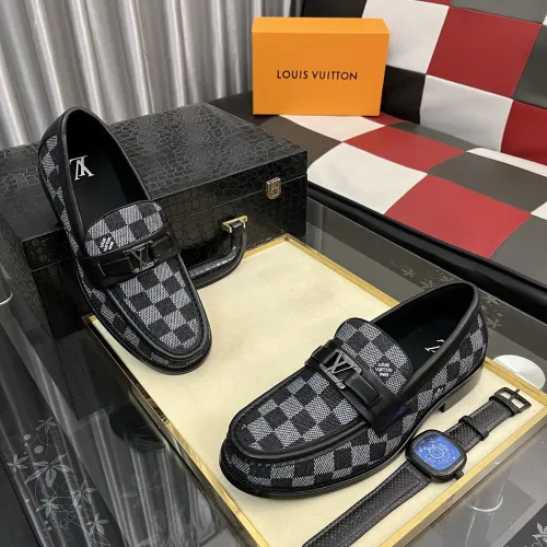 Replica Louis Vuitton LV Oxfords Shoes For Men #1408737 $98.00 USD for Wholesale