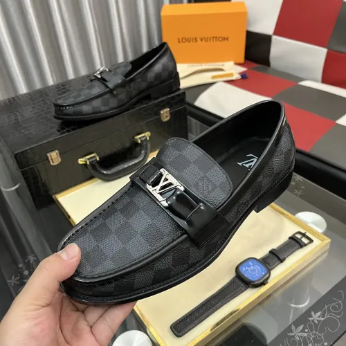 Wholesale Louis Vuitton LV Oxfords Shoes For Men #1408750 $98.00 USD, Wholesale Quality Replica Louis Vuitton LV Oxfords Shoes