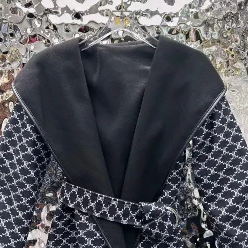 Replica Celine Coats Long Sleeved For Women #1408758 $100.00 USD for Wholesale