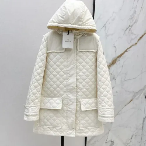 Wholesale Moncler Coats Long Sleeved For Women #1408773 $105.00 USD, Wholesale Quality Replica Moncler Coats