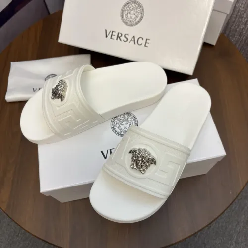 Wholesale Versace Slippers For Men #1408791 $48.00 USD, Wholesale Quality Replica Versace Slippers