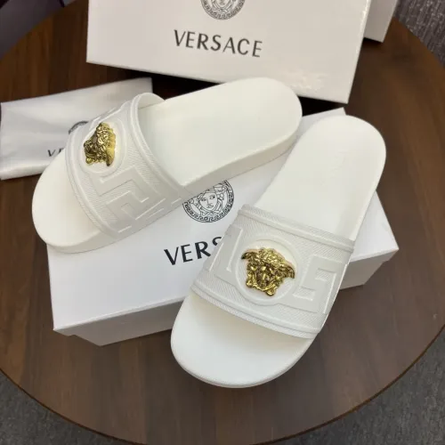 Wholesale Versace Slippers For Men #1408792 $48.00 USD, Wholesale Quality Replica Versace Slippers