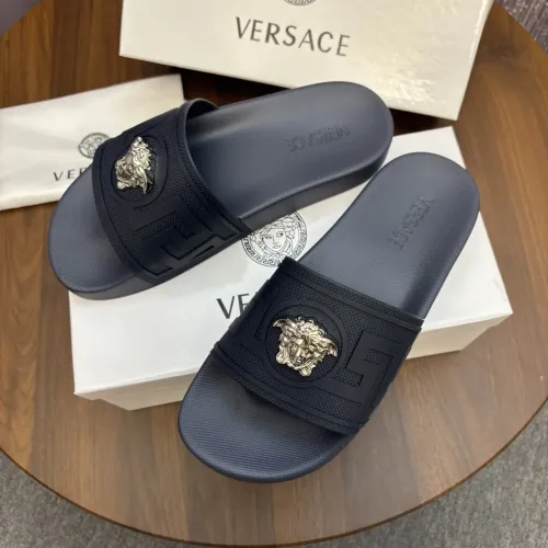 Wholesale Versace Slippers For Men #1408793 $48.00 USD, Wholesale Quality Replica Versace Slippers