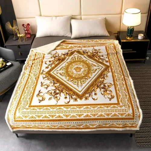 Wholesale Versace Blanket #1408795 $80.00 USD, Wholesale Quality Replica Versace Blanket