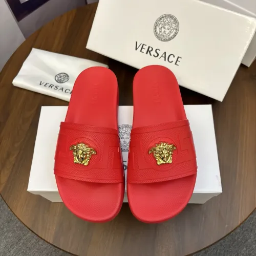 Replica Versace Slippers For Men #1408799 $48.00 USD for Wholesale