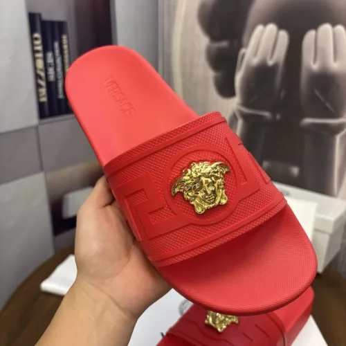 Replica Versace Slippers For Men #1408799 $48.00 USD for Wholesale