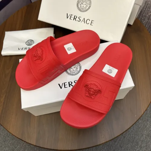 Wholesale Versace Slippers For Men #1408808 $48.00 USD, Wholesale Quality Replica Versace Slippers