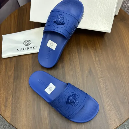 Replica Versace Slippers For Men #1408809 $48.00 USD for Wholesale