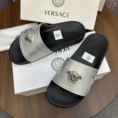 Wholesale Versace Slippers For Men #1408815 $48.00 USD, Wholesale Quality Replica Versace Slippers