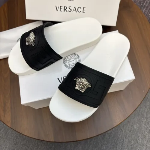 Wholesale Versace Slippers For Men #1408821 $48.00 USD, Wholesale Quality Replica Versace Slippers