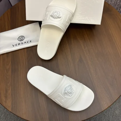 Replica Versace Slippers For Men #1408825 $48.00 USD for Wholesale