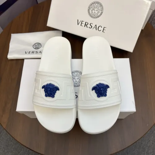 Wholesale Versace Slippers For Men #1408826 $48.00 USD, Wholesale Quality Replica Versace Slippers