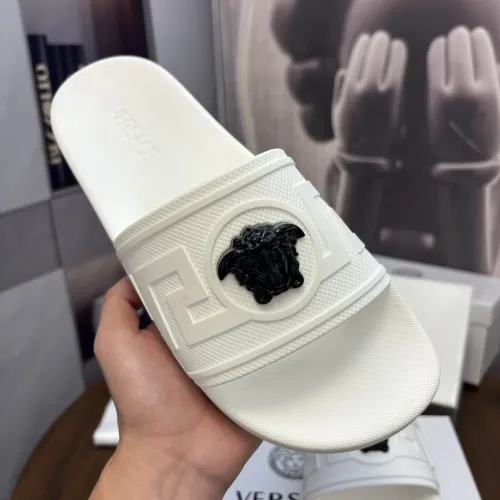 Replica Versace Slippers For Men #1408827 $48.00 USD for Wholesale