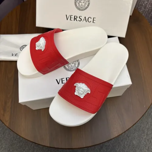 Wholesale Versace Slippers For Men #1408828 $48.00 USD, Wholesale Quality Replica Versace Slippers