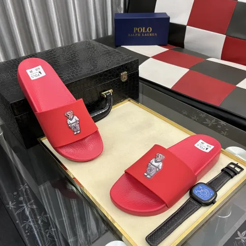 Wholesale Ralph Lauren Polo Slippers For Men #1408834 $42.00 USD, Wholesale Quality Replica Ralph Lauren Polo Slippers