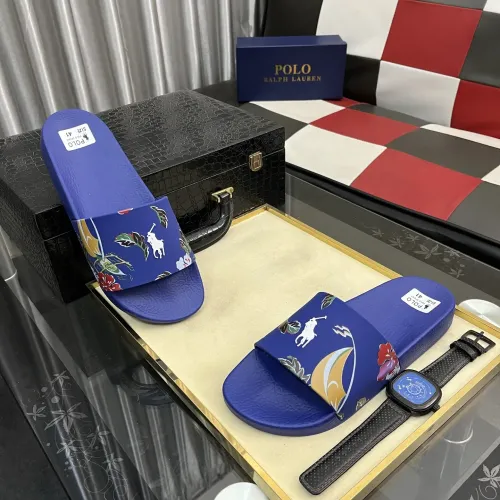 Wholesale Ralph Lauren Polo Slippers For Men #1408855 $42.00 USD, Wholesale Quality Replica Ralph Lauren Polo Slippers