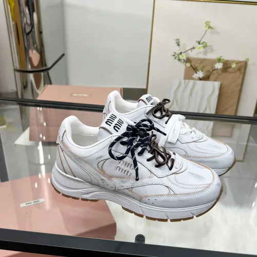 Wholesale MIU MIU Casual Shoes For Women #1408868 $112.00 USD, Wholesale Quality Replica MIU MIU Casual Shoes