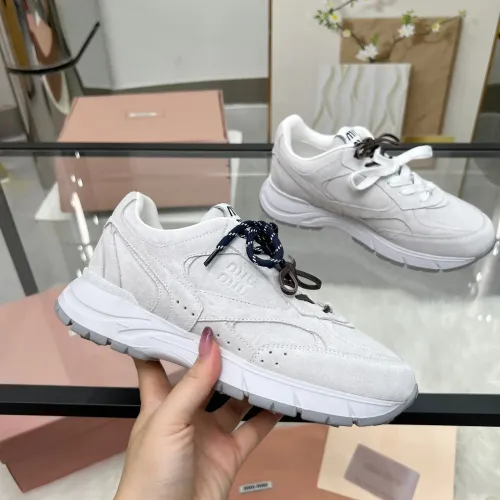 Replica MIU MIU Casual Shoes For Women #1408873 $112.00 USD for Wholesale
