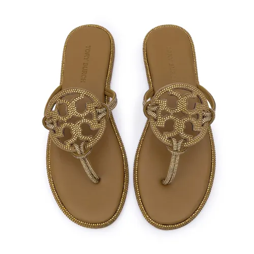 Wholesale Tory Burch TB Slippers For Women #1408896 $72.00 USD, Wholesale Quality Replica Tory Burch TB Slippers
