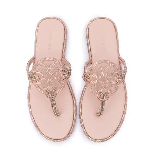 Wholesale Tory Burch TB Slippers For Women #1408897 $72.00 USD, Wholesale Quality Replica Tory Burch TB Slippers