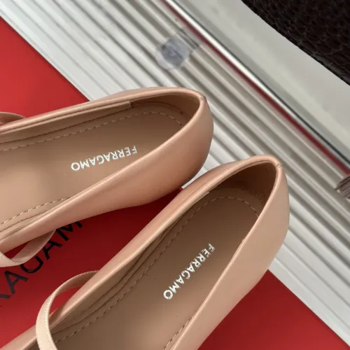Replica Salvatore Ferragamo Flat Shoes For Women #1408910 $102.00 USD for Wholesale
