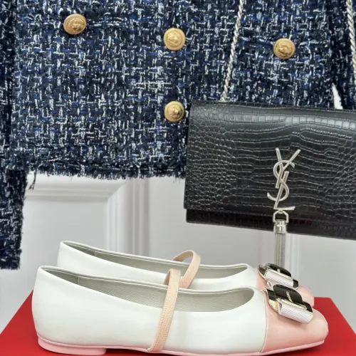Replica Salvatore Ferragamo Flat Shoes For Women #1408916 $105.00 USD for Wholesale