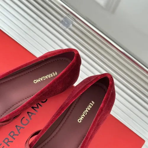 Replica Salvatore Ferragamo Flat Shoes For Women #1408917 $105.00 USD for Wholesale