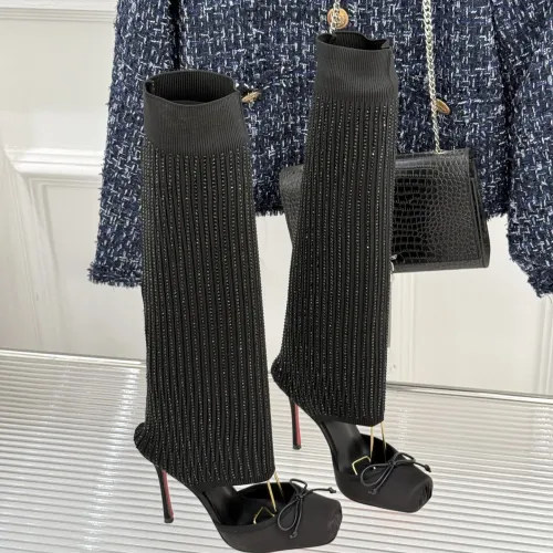 Wholesale Christian Louboutin Boots For Women #1408943 $150.00 USD, Wholesale Quality Replica Christian Louboutin Boots