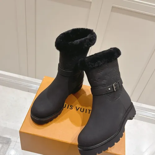 Wholesale Louis Vuitton Boots For Women #1408952 $135.00 USD, Wholesale Quality Replica Louis Vuitton Boots