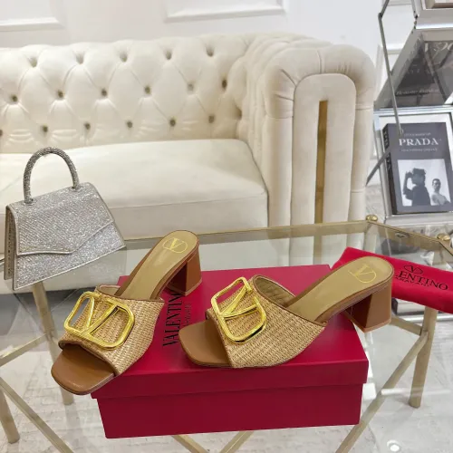 Replica Valentino Slippers For Women #1409017 $85.00 USD for Wholesale