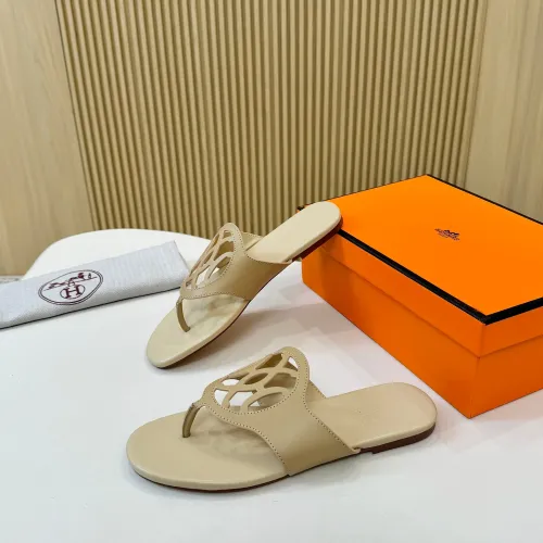 Replica Hermes Slippers For Women #1409026 $82.00 USD for Wholesale