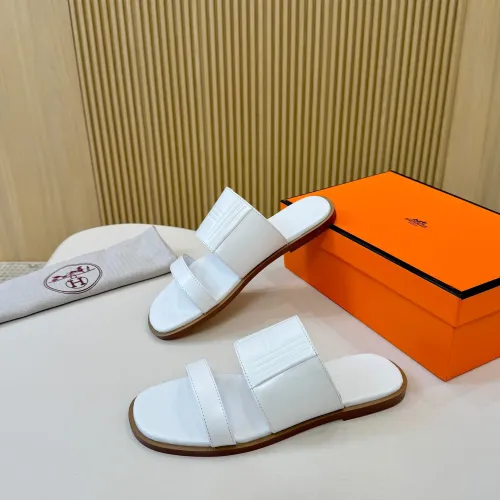 Replica Hermes Slippers For Women #1409037 $82.00 USD for Wholesale