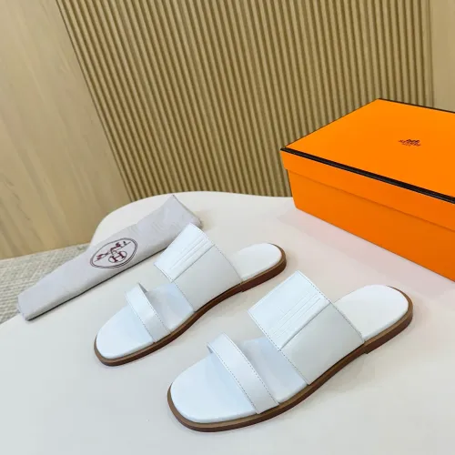 Replica Hermes Slippers For Women #1409037 $82.00 USD for Wholesale